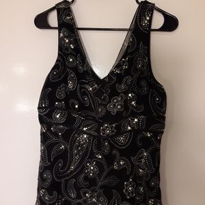 Dressy blouse 100% silk Ann Taylor Size 12